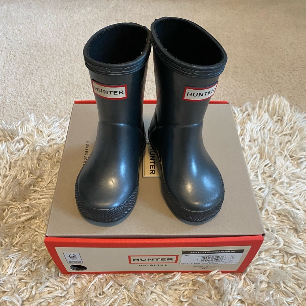 Toddler US size 5 Hunter boots